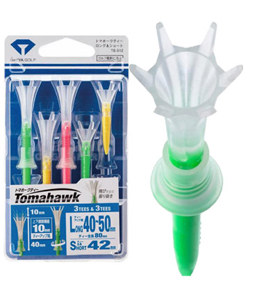 DAIYA GOLF 彈力高爾夫TEE 旋轉TEE